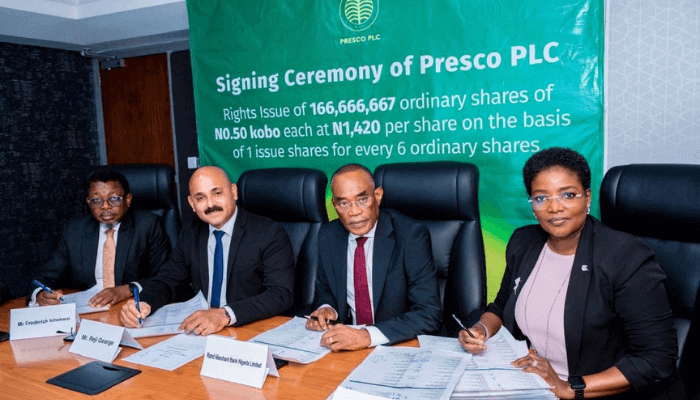 Presco Plc
