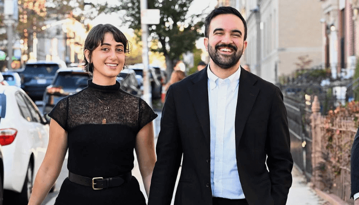 Rama Duwaji and Zohran Mamdani