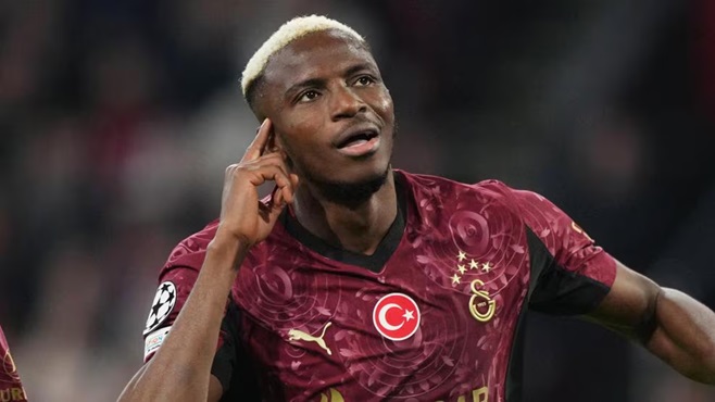 Osimhen tops Champions League scoring chart ahead of Haaland, Kane, Mbappe