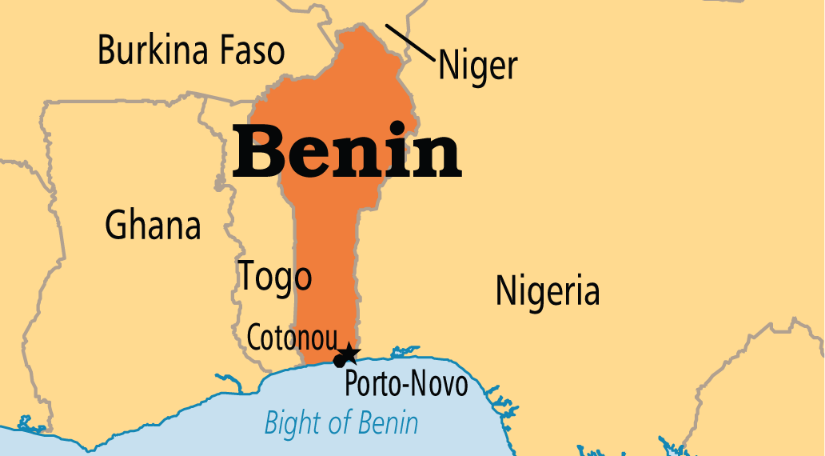 Benin Republic Map