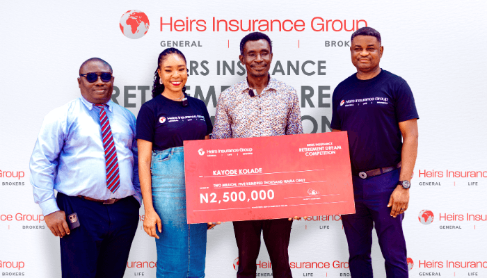 Heirs Insurance Group Retirement Dream winner