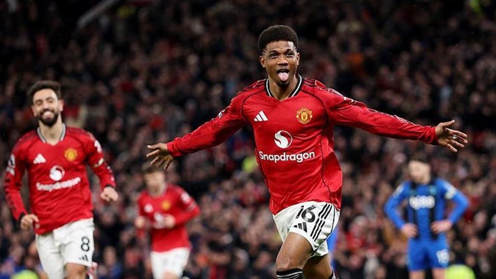 EPL: Man United, Bournemouth share spoils in 8-goal thriller