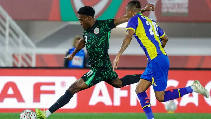 AFCON 2025: Nigeria beat Tanzania 2–1 to start campaign on winning note