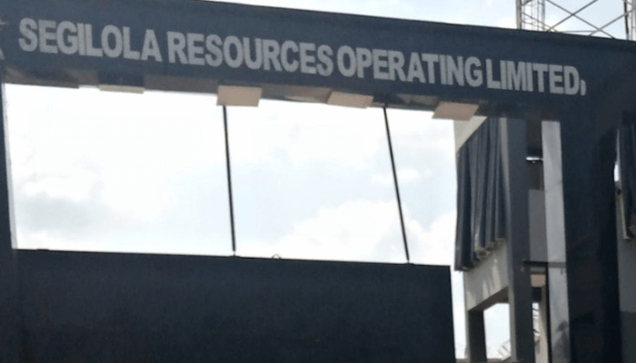 Segilola Resources Operating limited