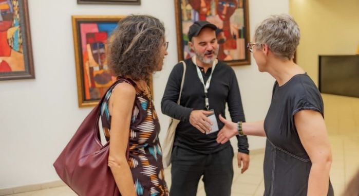 Visitors at the opening ceremony of Abuja Art Fair
