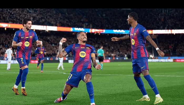 Barcelona extends LaLiga lead to seven points