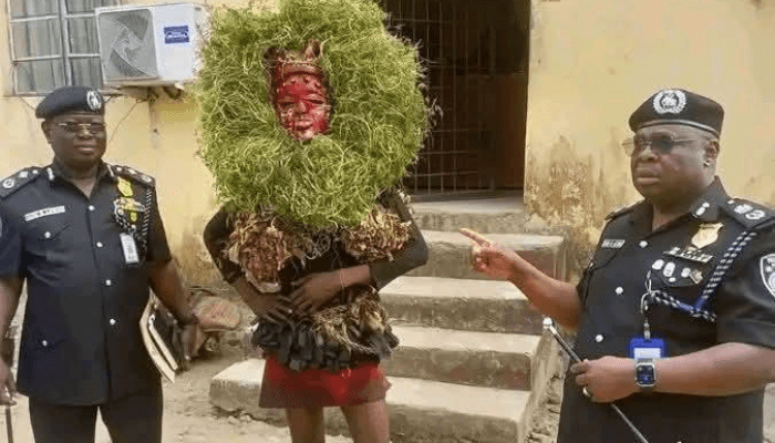 masquerade arrested in Akwa Ibom