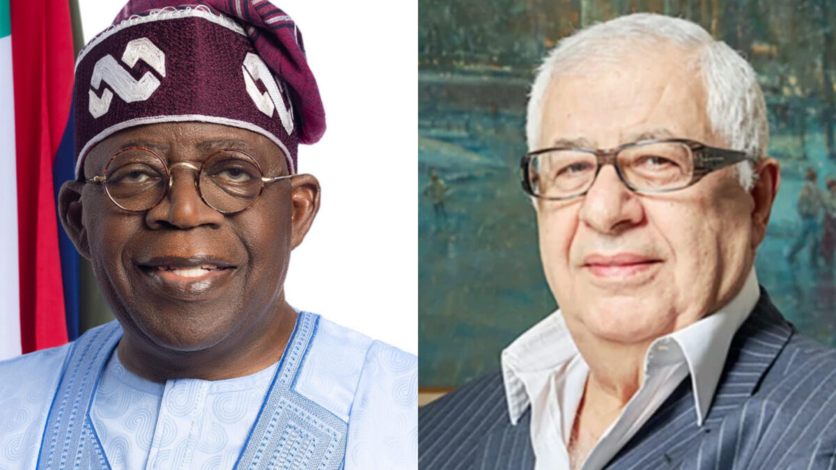 Tinubu amnd Gilbbert Chagoury
