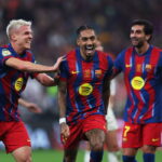 Raphinha double sinks Real Madrid as Barcelona retain Spanish Super Cup