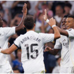 Champions League: Mbappe, Vinícius shine as Real Madrid crush Monaco 6-1
