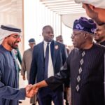 Tinubu in Abu Dhabi