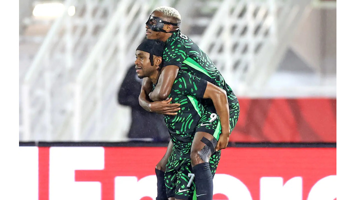 AFCON: Osimhen scores brace as Super Eagles crush Mozambique 4-0 to reach quarter-finals