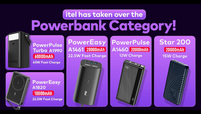 Itel power banks